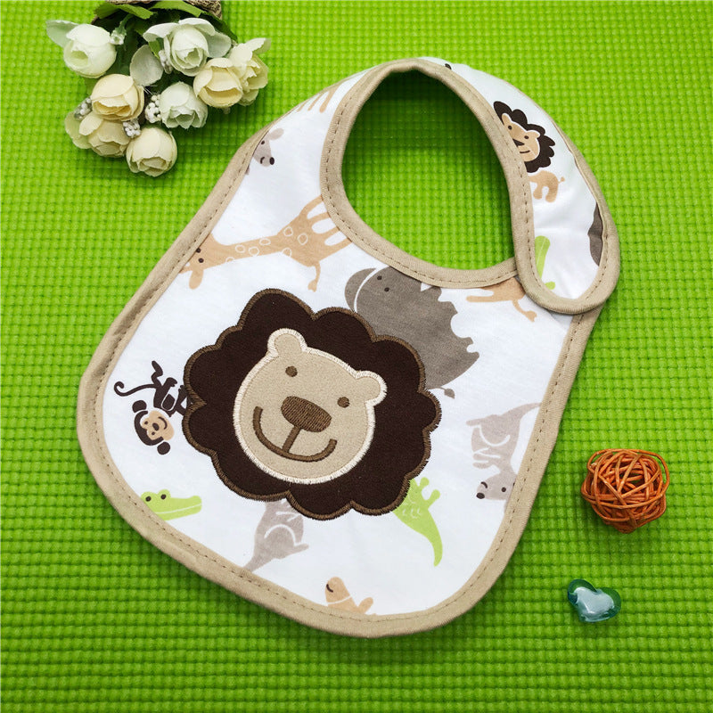 Waterproof 3-Layer Saliva Bib – Baby & Mom