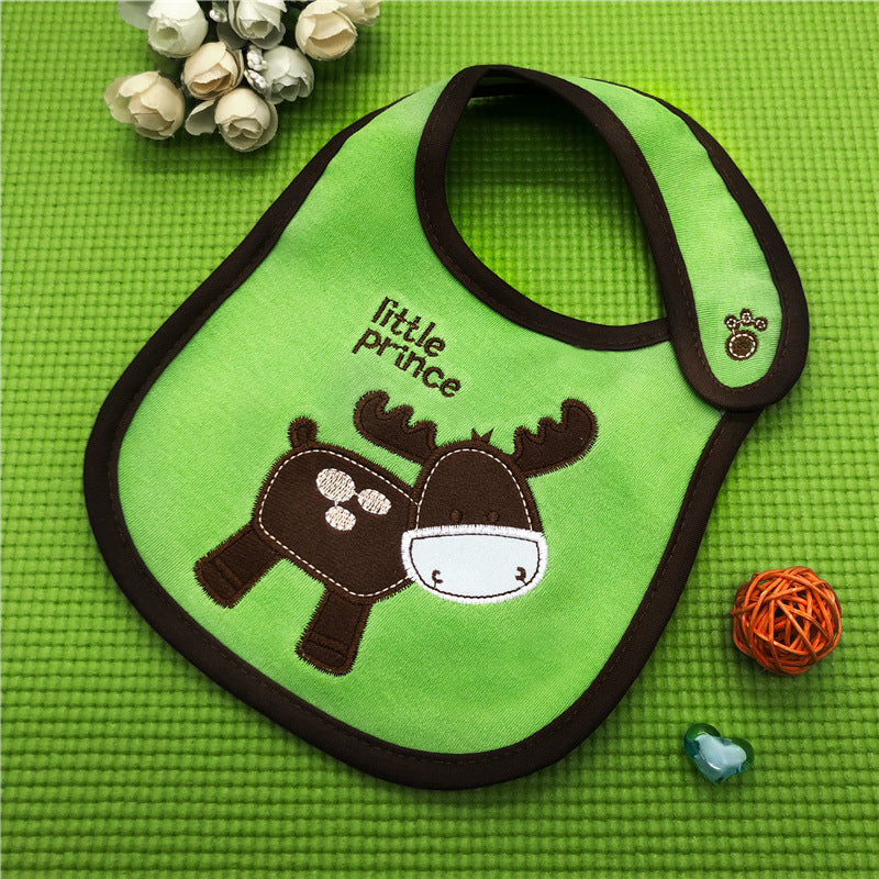 Waterproof 3-Layer Saliva Bib – Baby & Mom