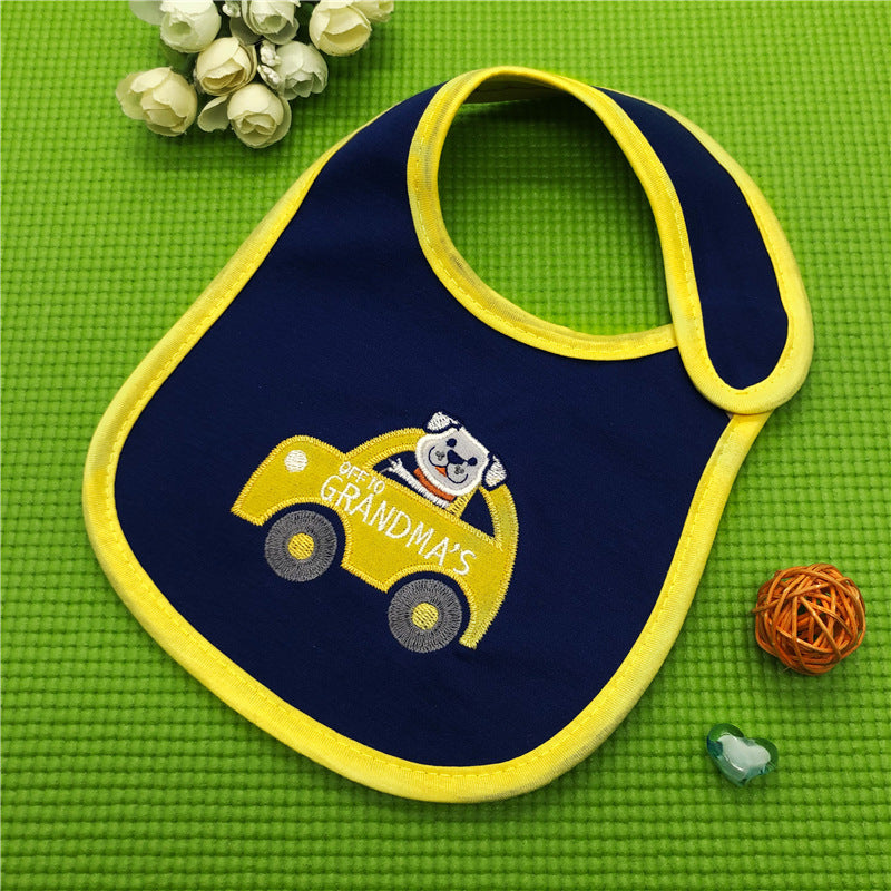 Waterproof 3-Layer Saliva Bib – Baby & Mom