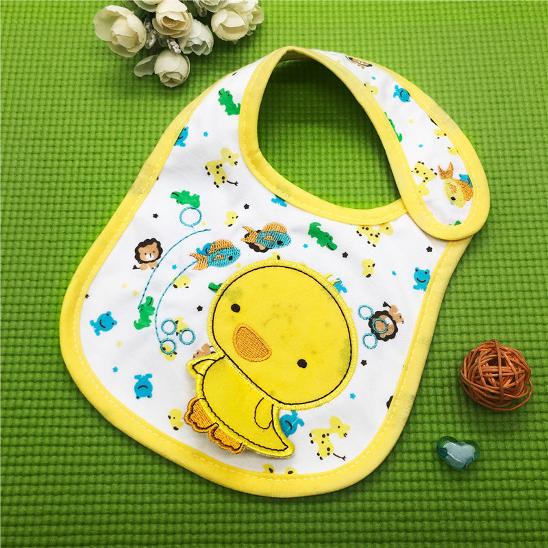Waterproof 3-Layer Saliva Bib – Baby & Mom