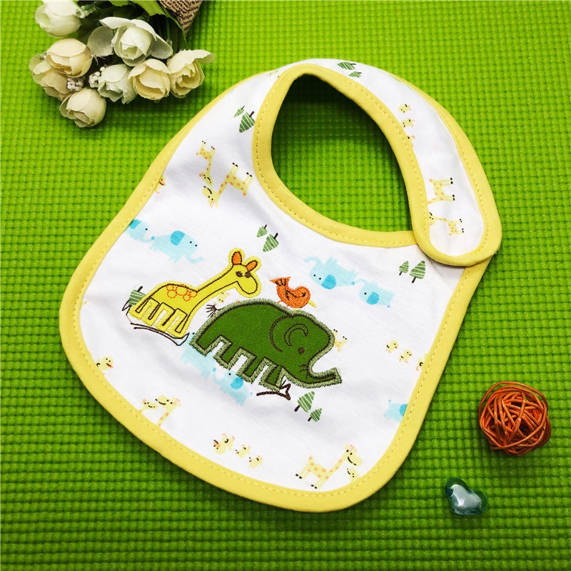Waterproof 3-Layer Saliva Bib – Baby & Mom