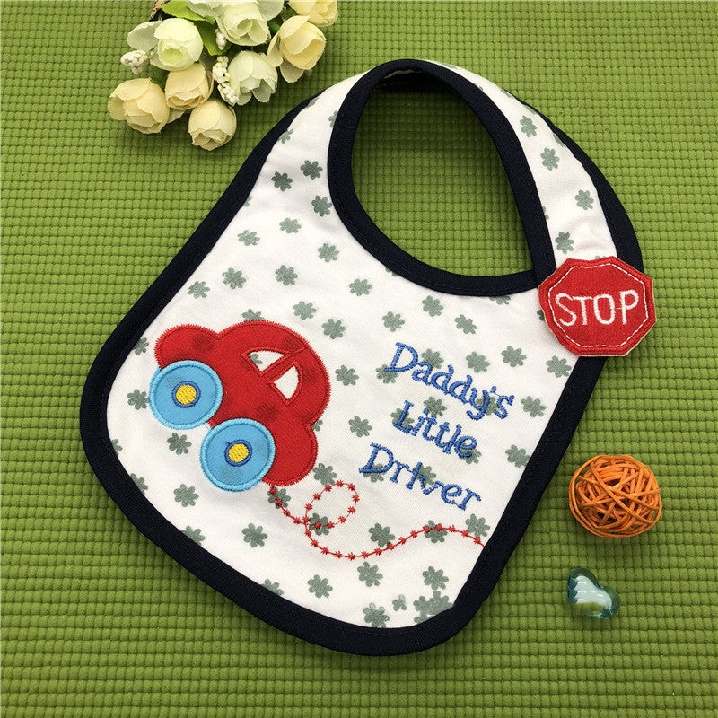 Waterproof 3-Layer Saliva Bib – Baby & Mom