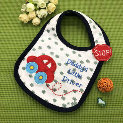 Waterproof 3-Layer Saliva Bib – Baby & Mom