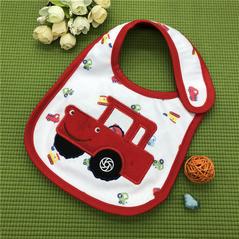 Waterproof 3-Layer Saliva Bib – Baby & Mom