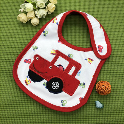 Waterproof 3-Layer Saliva Bib – Baby & Mom