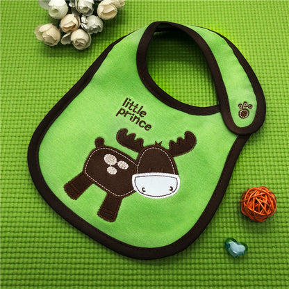 Waterproof 3-Layer Saliva Bib – Baby & Mom