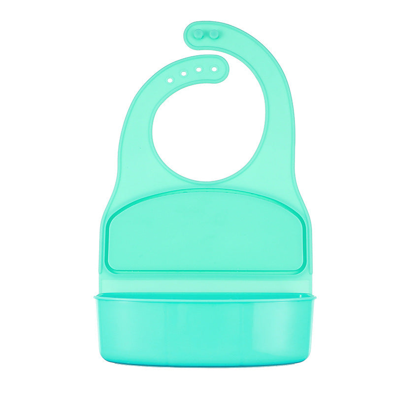 “3D Waterproof Baby Bib – Soft Cartoon Feeding Apron for Newborns”