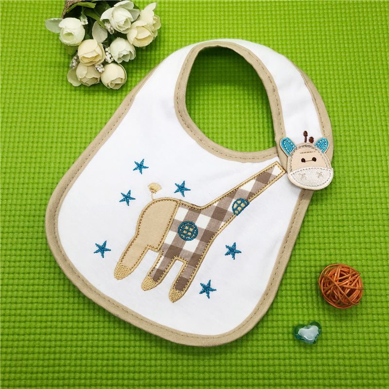 Waterproof 3-Layer Saliva Bib – Baby & Mom
