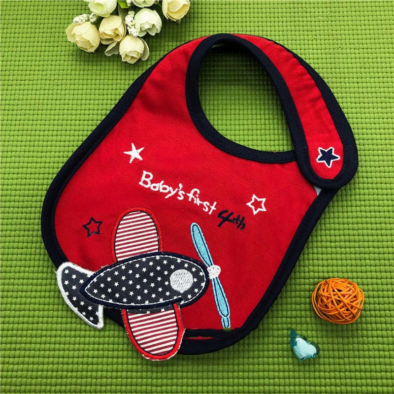 Waterproof 3-Layer Saliva Bib – Baby & Mom
