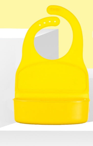 “3D Waterproof Baby Bib – Soft Cartoon Feeding Apron for Newborns”