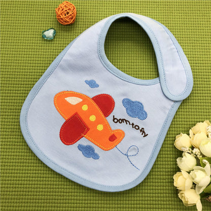 Waterproof 3-Layer Saliva Bib – Baby & Mom